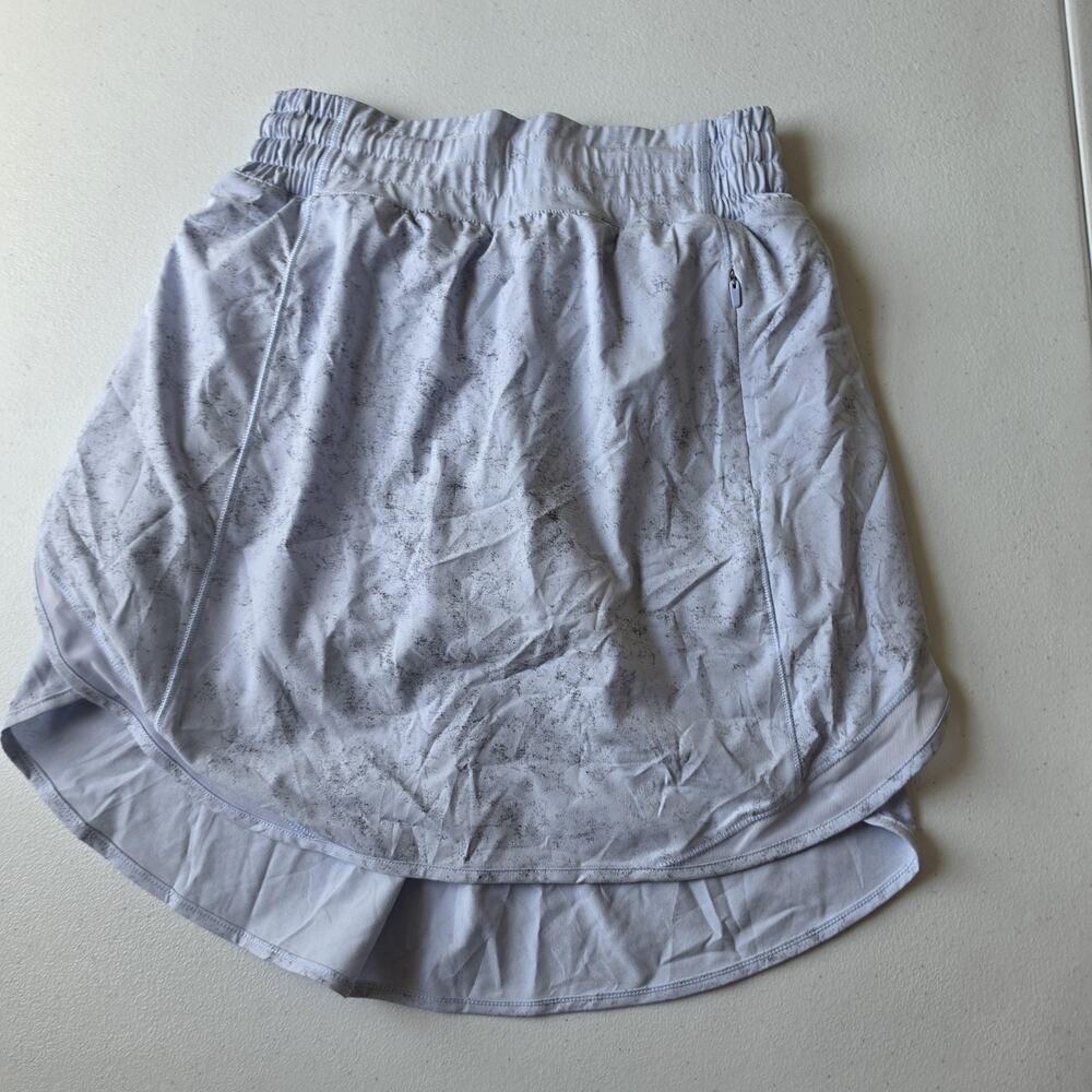 Lululemon Hotty Hot Skirt Skort Womens 2 Lilac Purple Running Tennis Shorts